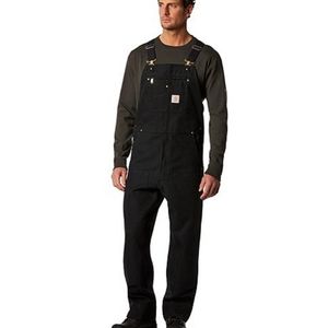 CARHARTT DUCK BIB OVERALLS UNLINED
